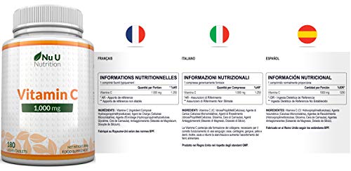 High-Potency Vitamin C 1000 mg - Immune Support