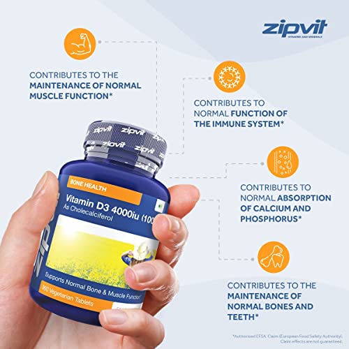 Zipvit High Strength Vitamin D3 4000iu Tablets