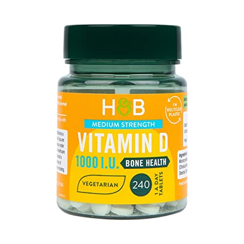 Holland & Barrett Vitamin D3 1000 IU Tablets