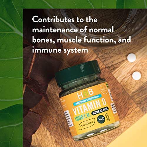 Holland & Barrett Vitamin D3 1000 IU Tablets