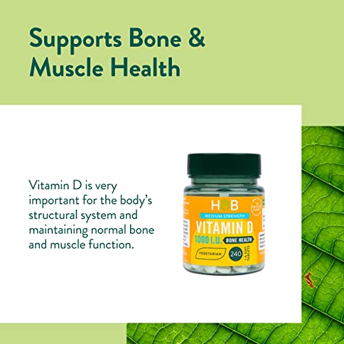 Holland & Barrett Vitamin D3 1000 IU Tablets