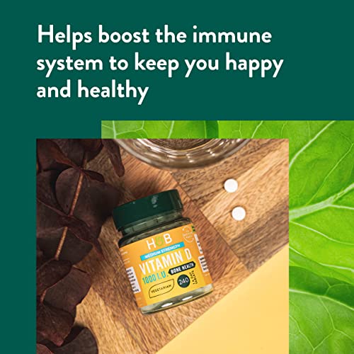 Holland & Barrett Vitamin D3 1000 IU Tablets