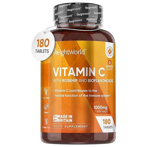High Strength Vegan Vitamin C Tablets 1000mg