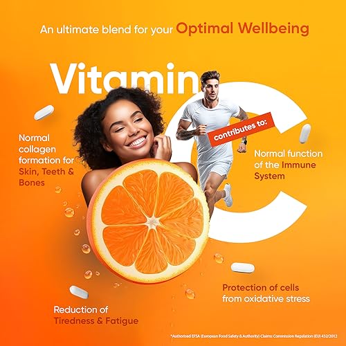 High Strength Vegan Vitamin C Tablets 1000mg