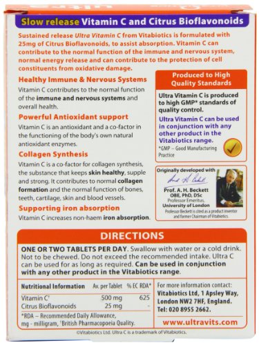Vitabiotics Ultra Vitamin C 60 Tablets