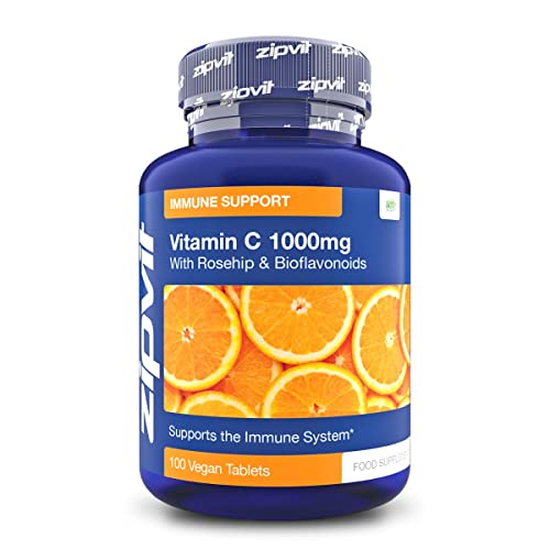 Vitamin C 1000mg with Bioflavonoids, 100 Tablets