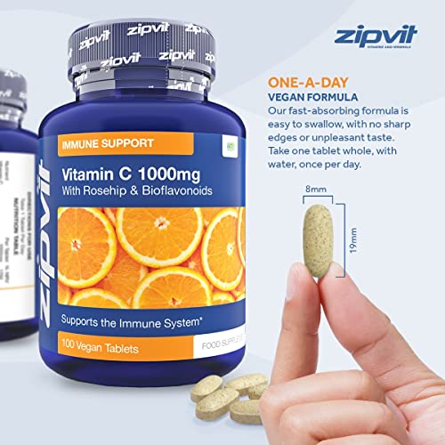 Vitamin C 1000mg with Bioflavonoids, 100 Tablets
