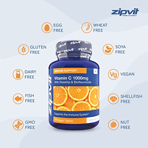 Vitamin C 1000mg with Bioflavonoids, 100 Tablets