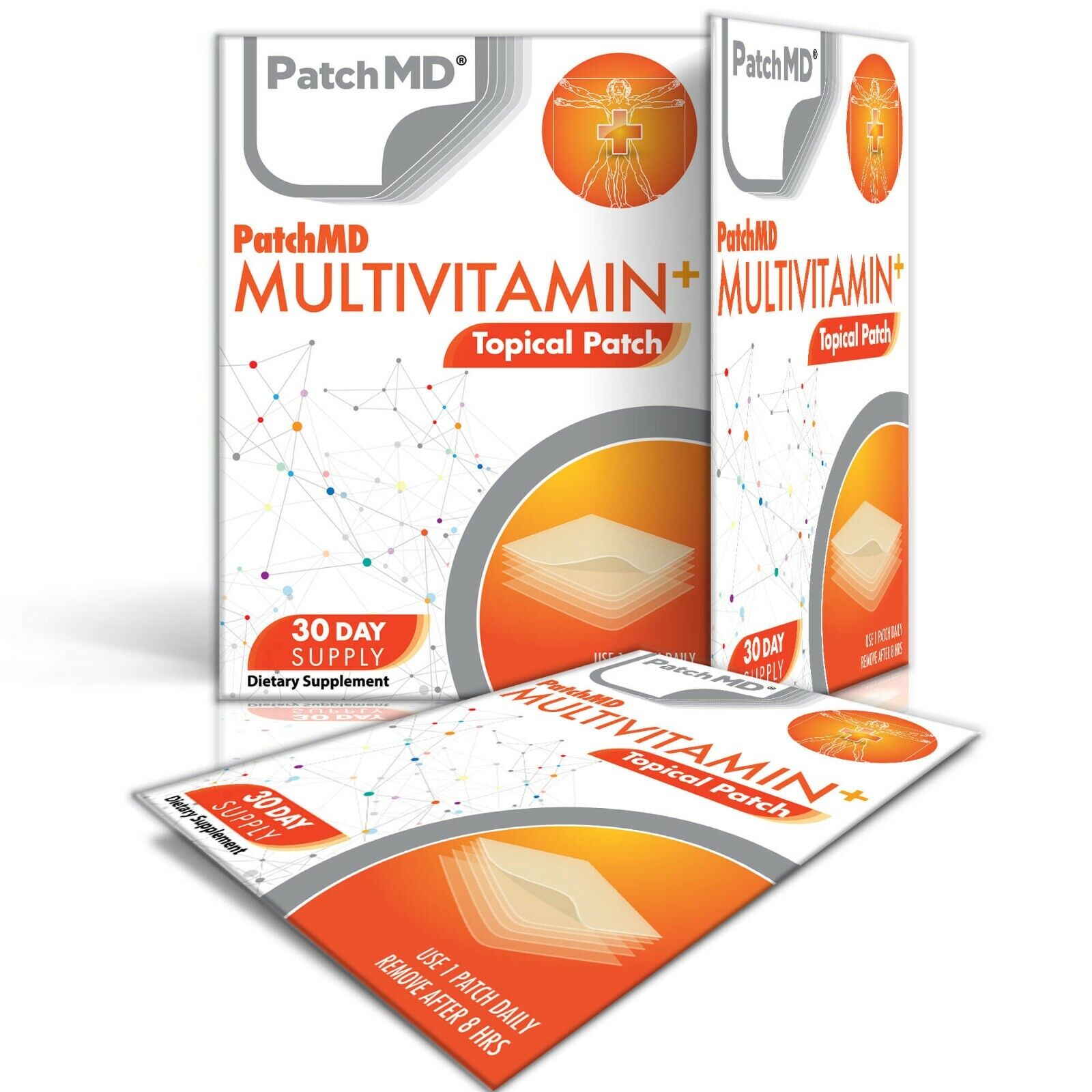 PatchMD Multivitamin Plus - 30-Day Vitamin Patch