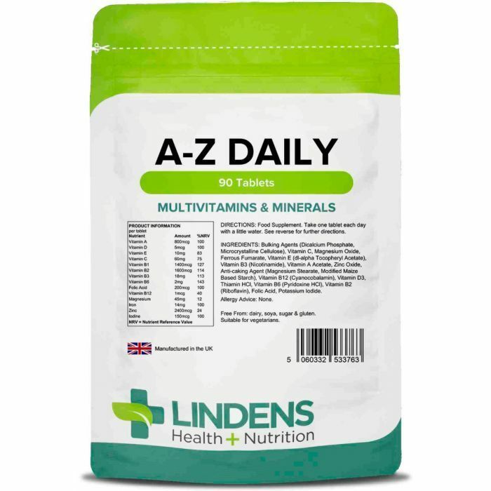 Lindens A-Z One A Day Multivitamins 90 Tablets