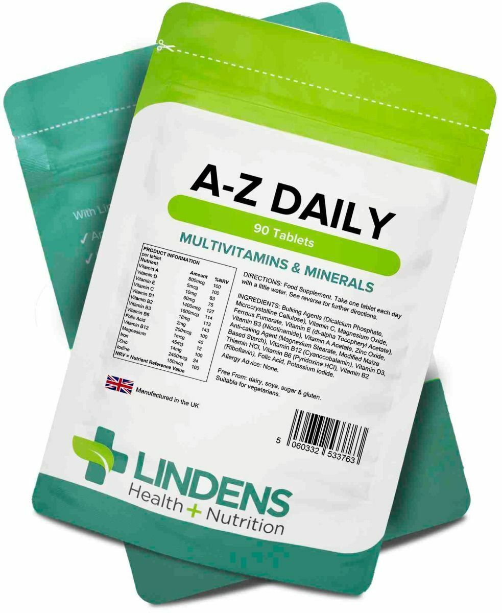 Lindens A-Z One A Day Multivitamins 90 Tablets