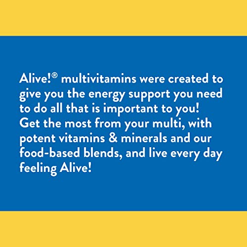 Nature’s Way Alive! Men’s 50+ Multivitamin, 130 Tablets