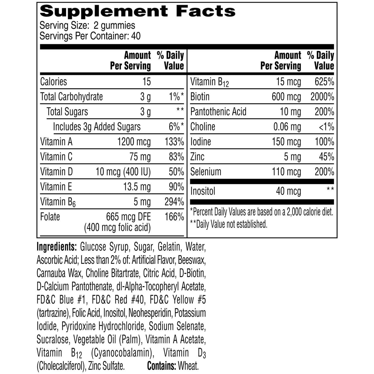 One A Day Men's Multivitamin Gummies, 80 Count