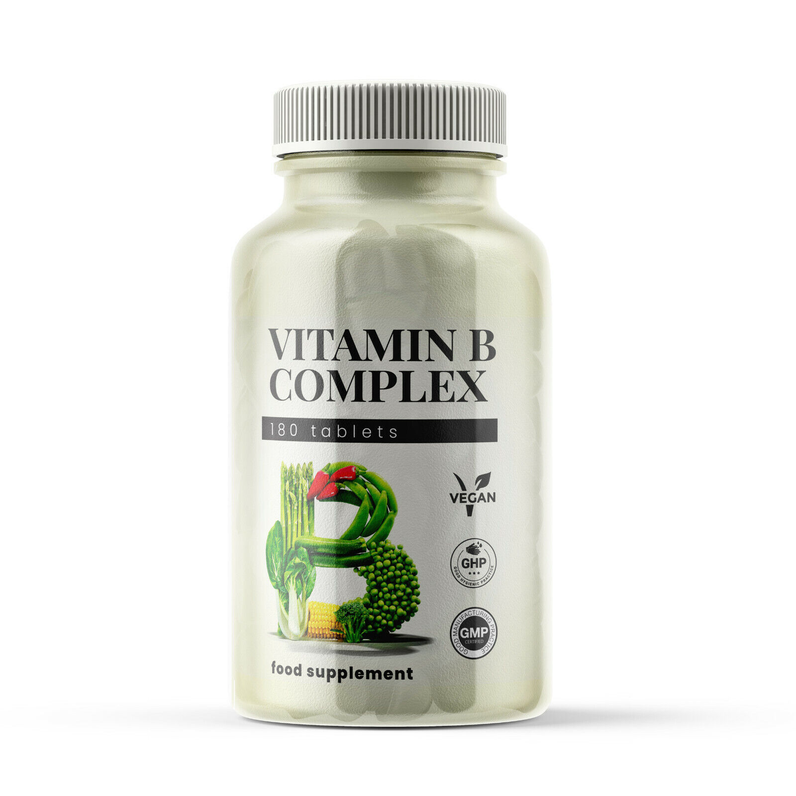 Vitamin B Complex with Folic Acid & Biotin