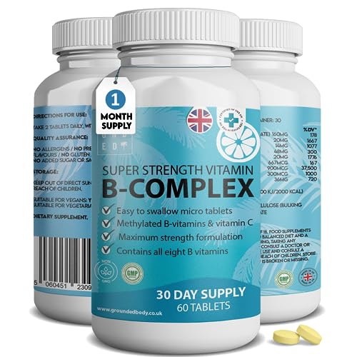 High Strength B Complex Tablets with Vitamin C
