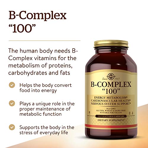 Solgar B-Complex 100 - Energy & Heart Support
