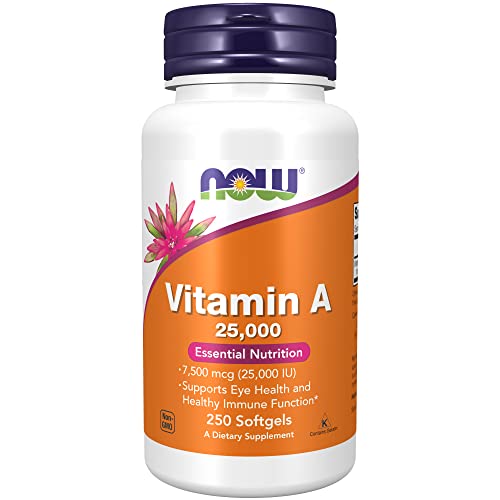 Now Foods 25,000 IU Vitamin D Softgels 250 Count