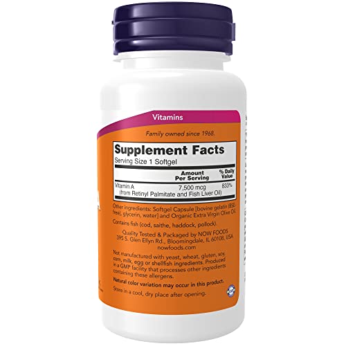 Now Foods 25,000 IU Vitamin D Softgels 250 Count