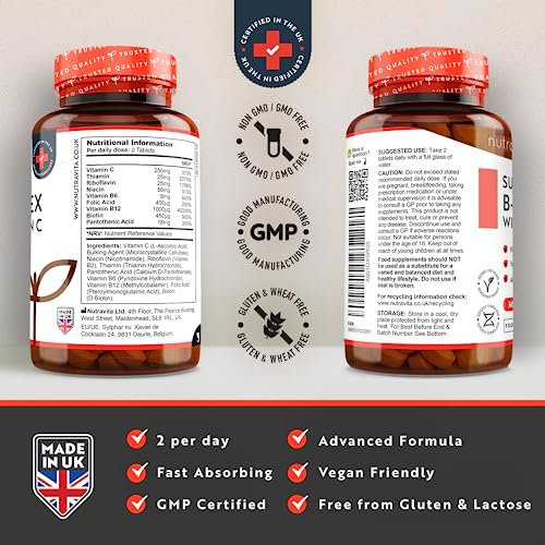 High Strength Super Vitamin B Complex Tablets
