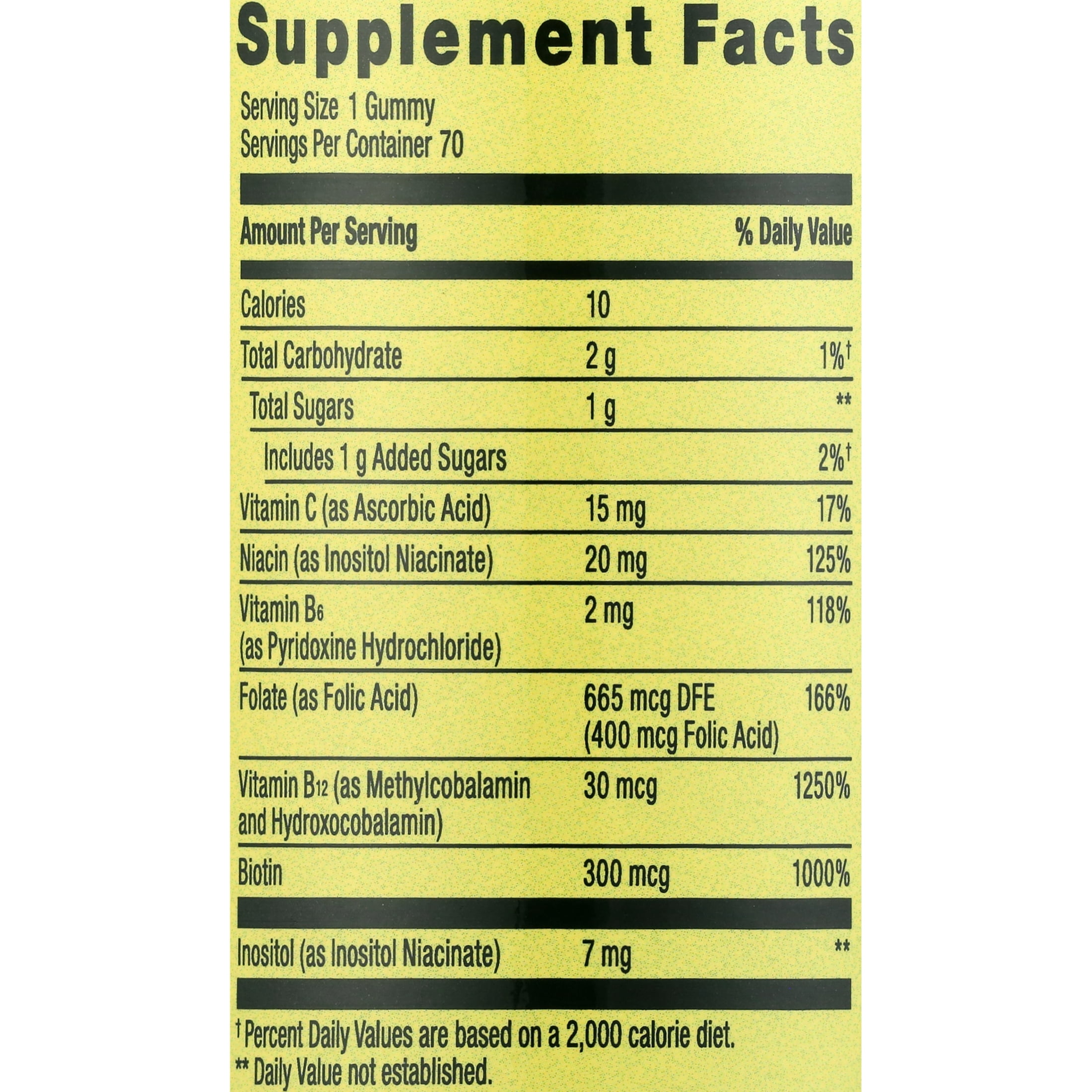 Spring Valley Non-GMO Strawberry Vitamin B Gummies
