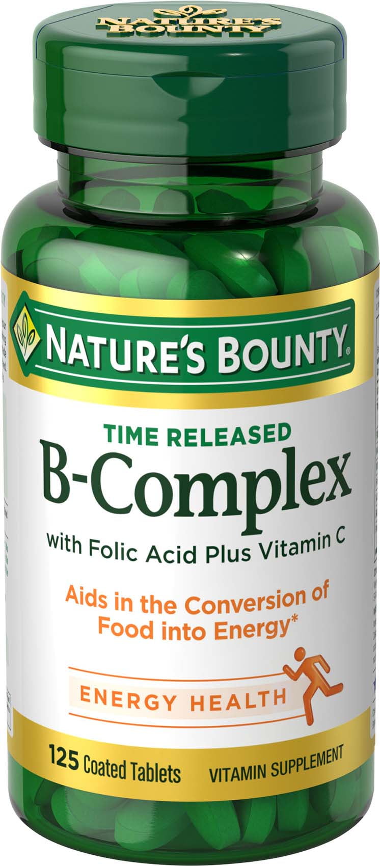 Nature's Bounty Vitamin B-Complex with Folic Acid