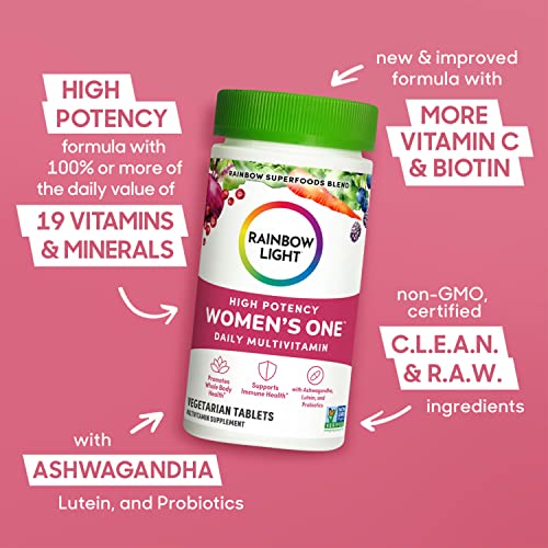 Rainbow Light Women's Multivitamin with Probiotics, 90 Tablets