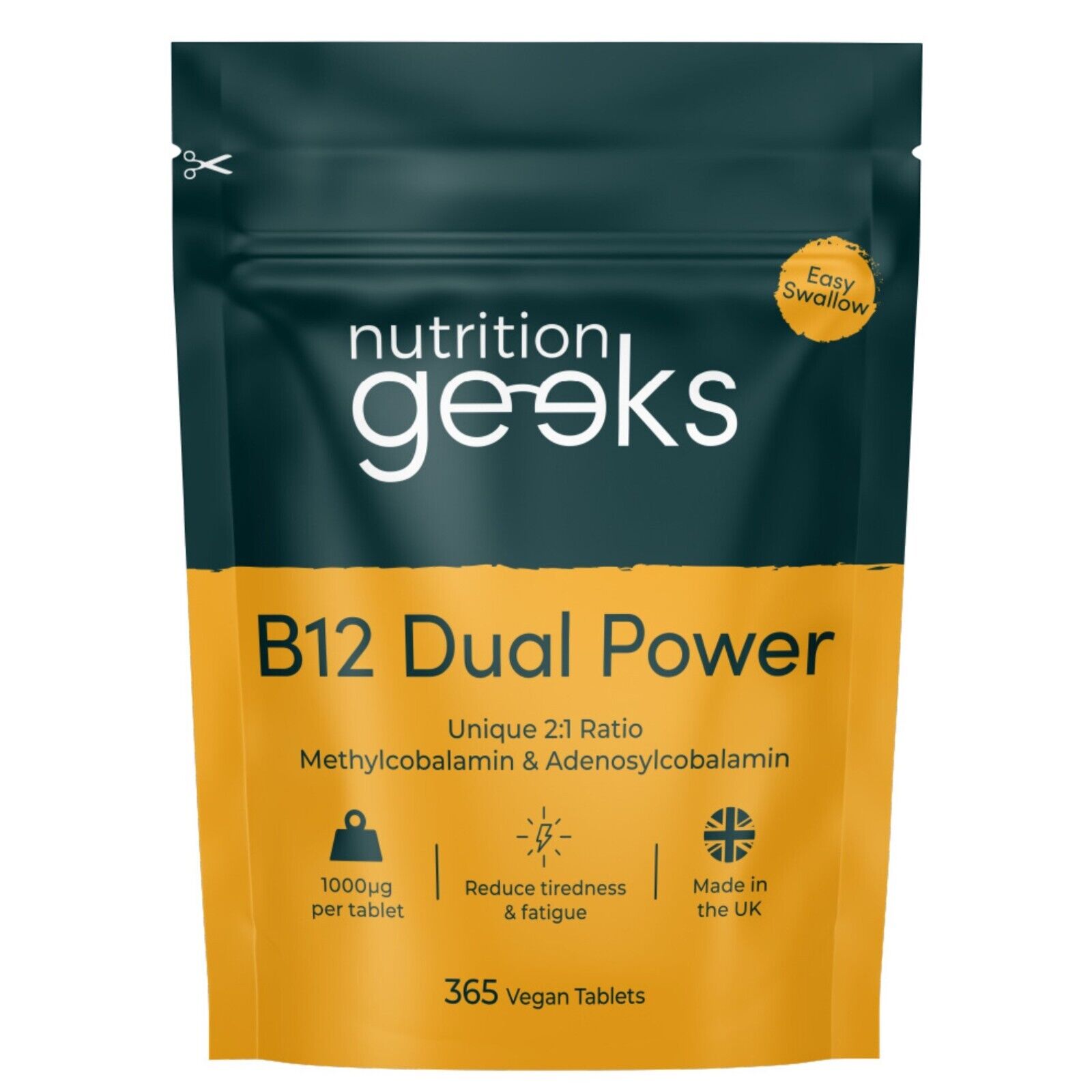 High Strength Vitamin B12 Tablets - 1000mcg
