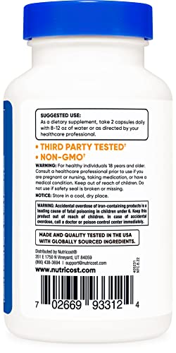 Nutricost Multivitamin with Probiotics – 120 Veggie Caps