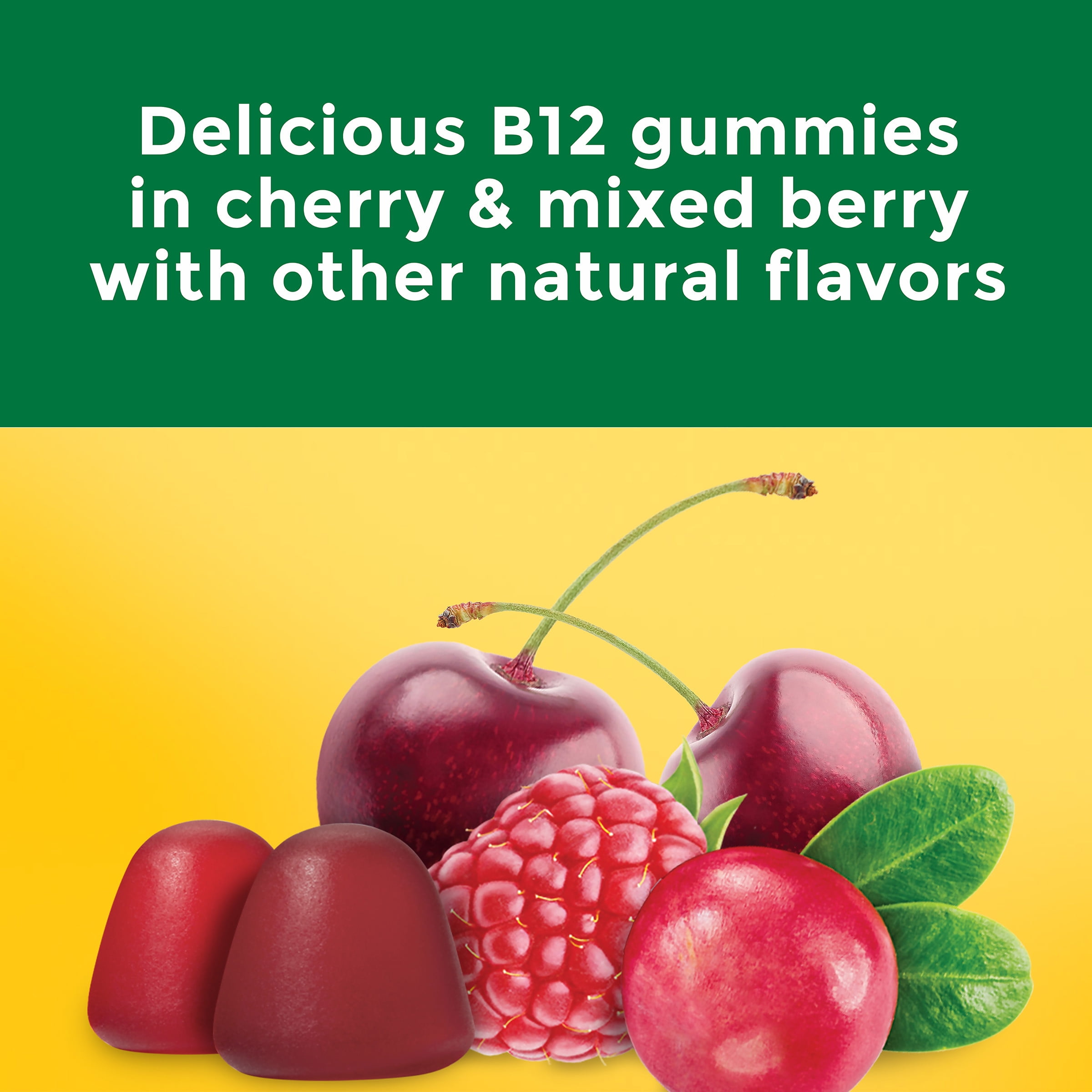 Nature Made Energy B12 Gummies 1000 mcg, 160 Count