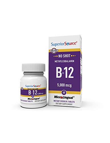 Vitamin B12 Methylcobalamin Sublingual Tablets 5000 mcg