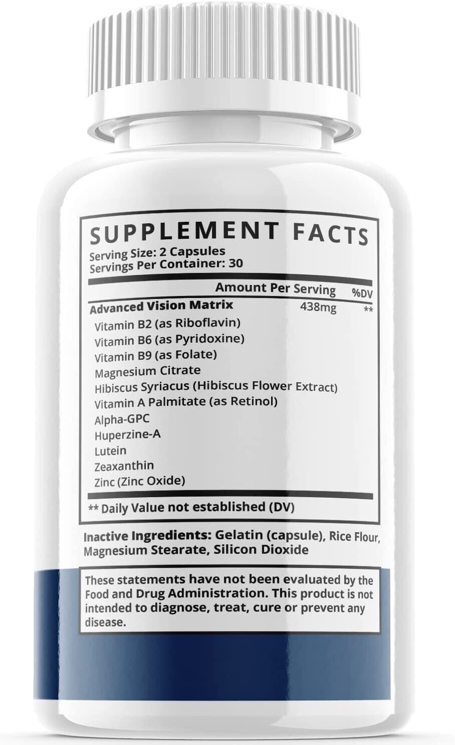 3-Pack Vision Support Supplements for Healthy Eyes