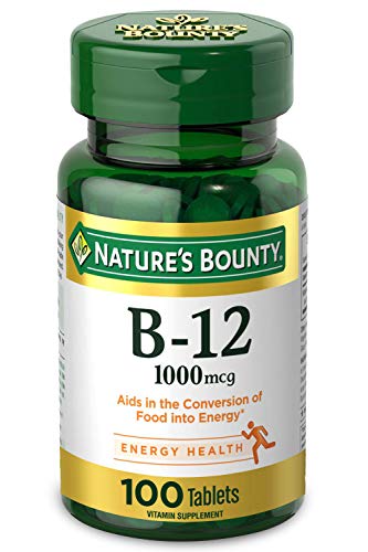 Nature's Bounty Vitamin B12 1000mcg for Energy