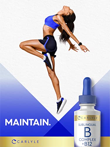 Carlyle Sublingual B Complex with B12, Berry Flavor
