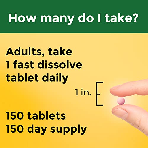 Nature Made Sublingual B12 Energy Support Tablets
