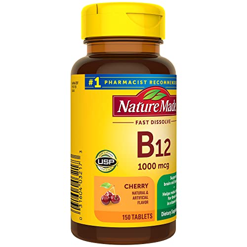 Nature Made Sublingual B12 Energy Support Tablets