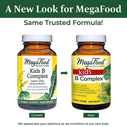 MegaFood Kids B Complex, 30 Tablets