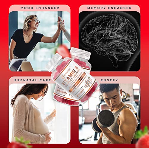 O NUTRITIONS Vegan B Complex Gummies for Energy