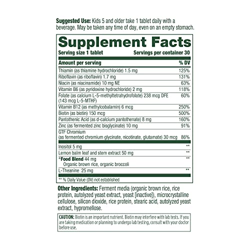 MegaFood Kids B Complex, 30 Tablets