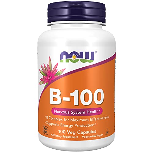 NOW Vitamin B-100 for Energy and Nerve Support