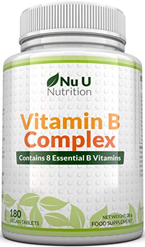 High Strength Vitamin B Complex - 180 Tablets