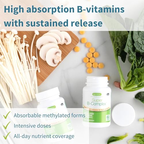 Vegan Super B-Complex for Energy and Brain Health