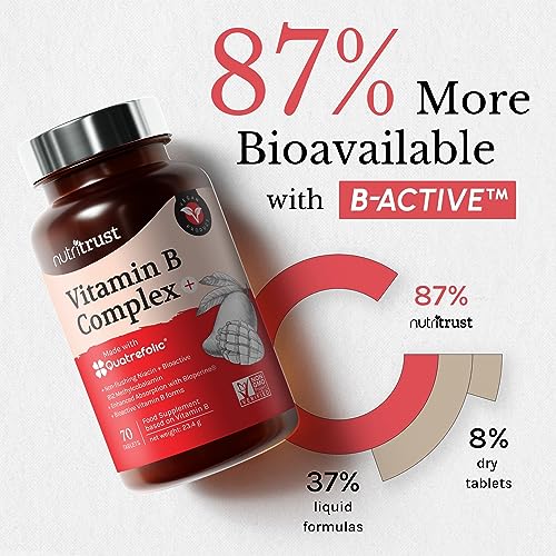 Vitamin B Complex Tablets 275mg - Vegan Formula