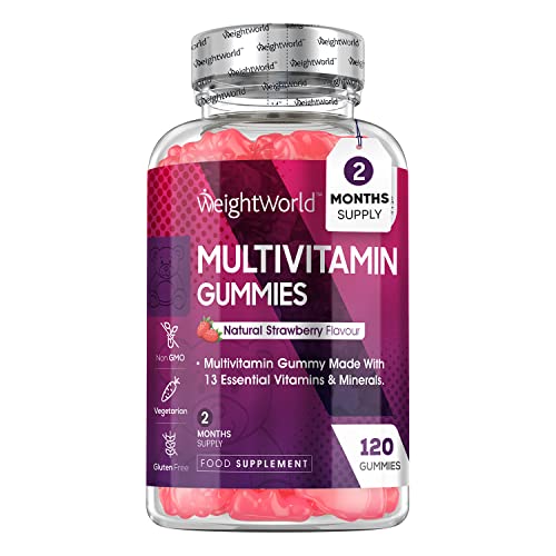 Strawberry Flavor Multivitamin Gummies for Adults