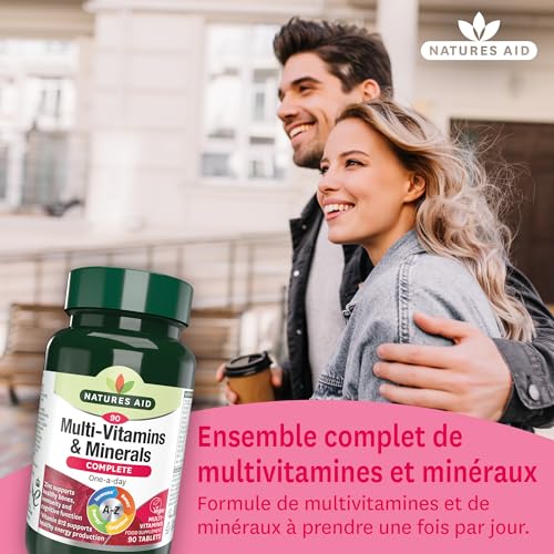 Nature's Aid Multi Vitamins for Energy and Immunity