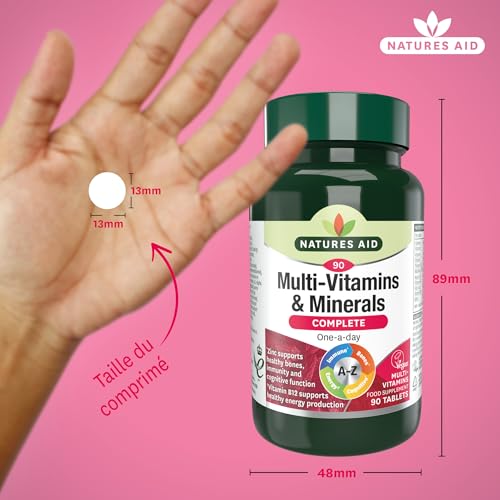 Nature's Aid Multi Vitamins for Energy and Immunity