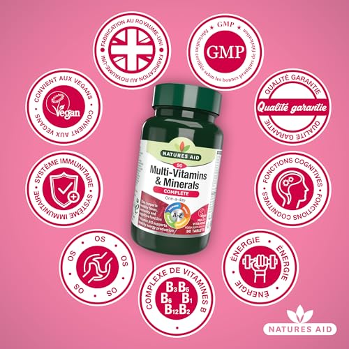 Nature's Aid Multi Vitamins for Energy and Immunity