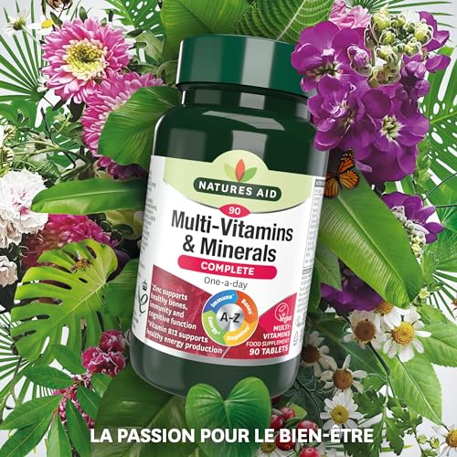 Nature's Aid Multi Vitamins for Energy and Immunity