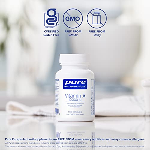 Vitamin A 10,000 IU Softgels for Skin & Immune Support