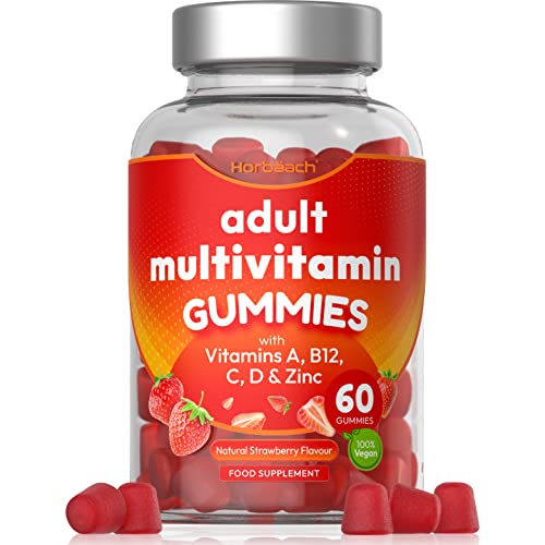 Adult Multivitamin Gummies with 14 Nutrients - 60 Count