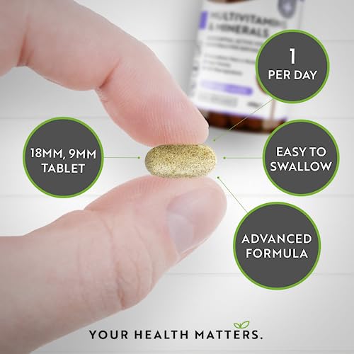 Vegan Multivitamins & Minerals - 365 Tablets